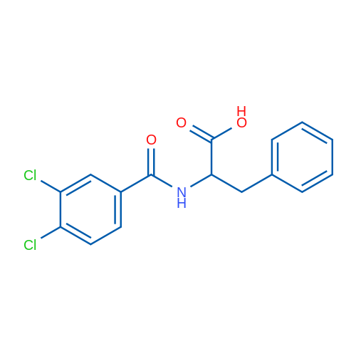 2-[(3,4-Dichlorophenyl)formamido]-3-phenylpropanoic acid 1g