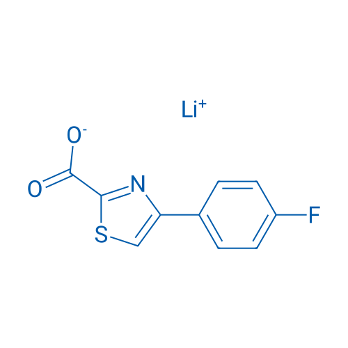 LIthium 4-(4-fluorophenyl)-1,3-thiazole-2-carboxylate 1g