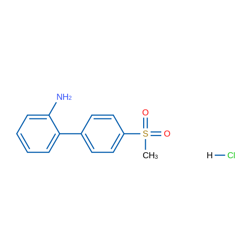 4'-(Methylsulfonyl)-[1,1'-biphenyl]-2-amine hydrochloride 1g