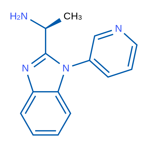 (S)-1-(1-(Pyridin-3-yl)-1H-benzo[d]imidazol-2-yl)ethanamine 1g