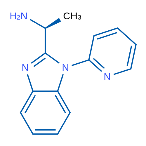 (S)-1-(1-(Pyridin-2-yl)-1H-benzo[d]imidazol-2-yl)ethanamine 1g