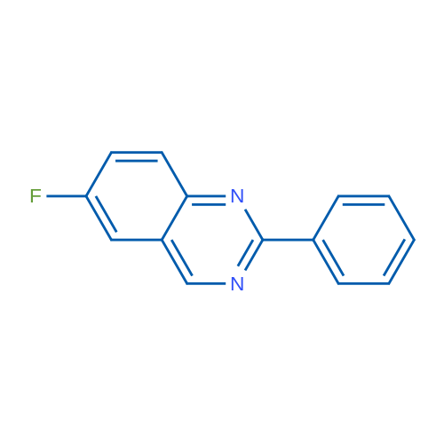 6-Fluoro-2-phenylquinazoline 1g