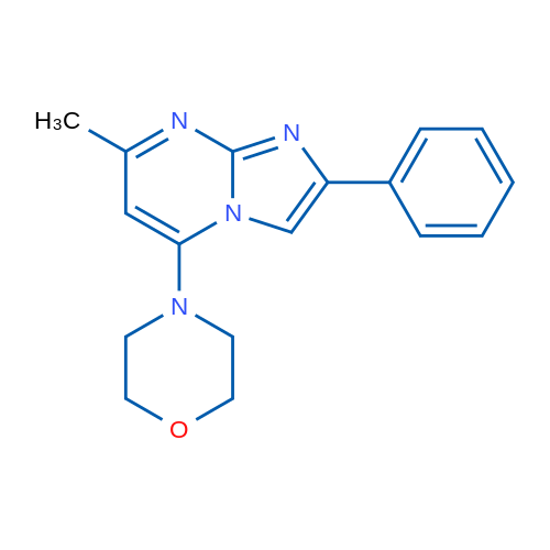 4-{7-methyl-2-phenylimidazo[1,2-a]pyrimidin-5-yl}morpholine 1g