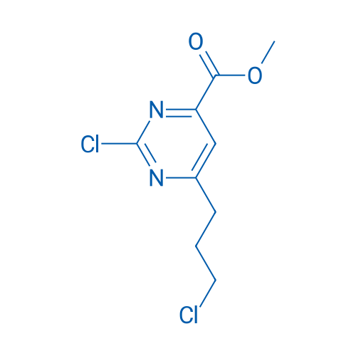 Methyl 2-chloro-6-(3-chloropropyl)pyrimidine-4-carboxylate 1g