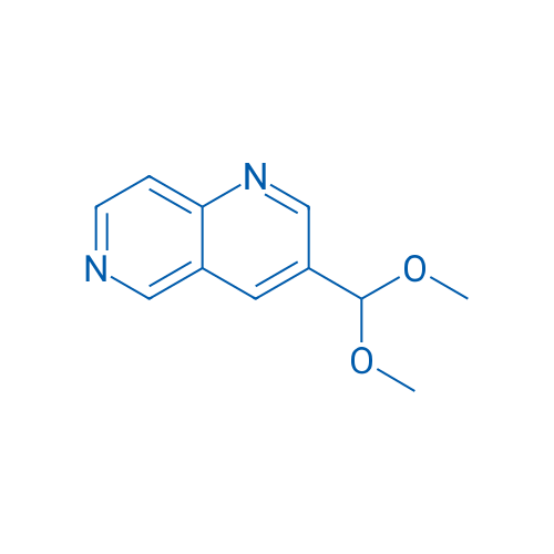 3-(Dimethoxymethyl)-1,6-naphthyridine 1g