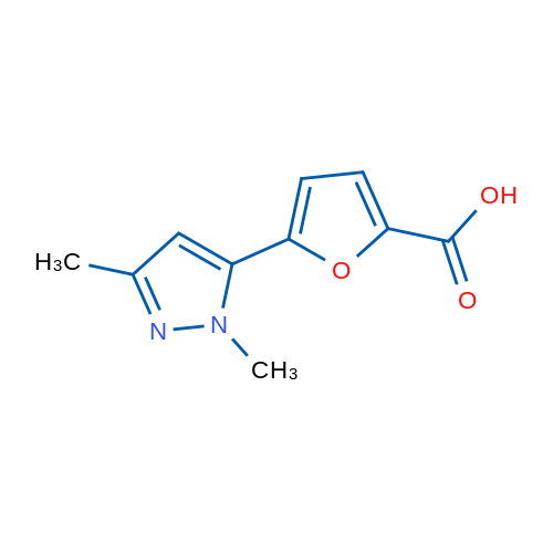 5-(1,3-Dimethyl-1H-pyrazol-5-yl)furan-2-carboxylic acid 1g