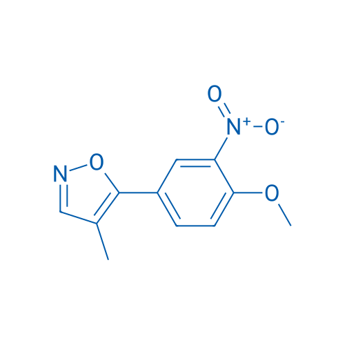 5-(4-Methoxy-3-nitrophenyl)-4-methylisoxazole 1g