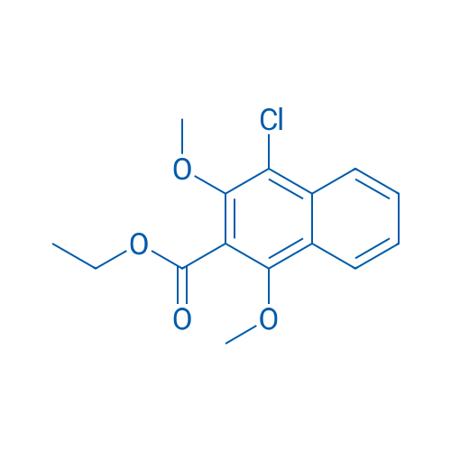 Ethyl 4-chloro-1,3-dimethoxy-2-naphthoate 1g