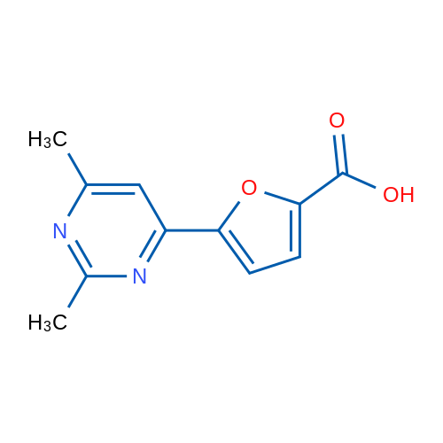 5-(2,6-Dimethylpyrimidin-4-yl)furan-2-carboxylic acid 1g