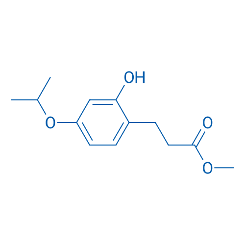 Methyl 3-(2-hydroxy-4-isopropoxyphenyl)propanoate 1g