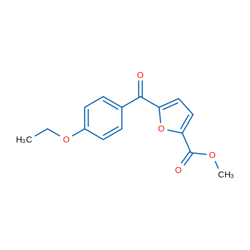 Methyl 5-(4-ethoxybenzoyl)furan-2-carboxylate 1g