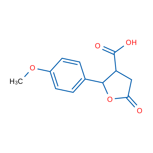 2-(4-Methoxyphenyl)-5-oxotetrahydrofuran-3-carboxylic acid 1g