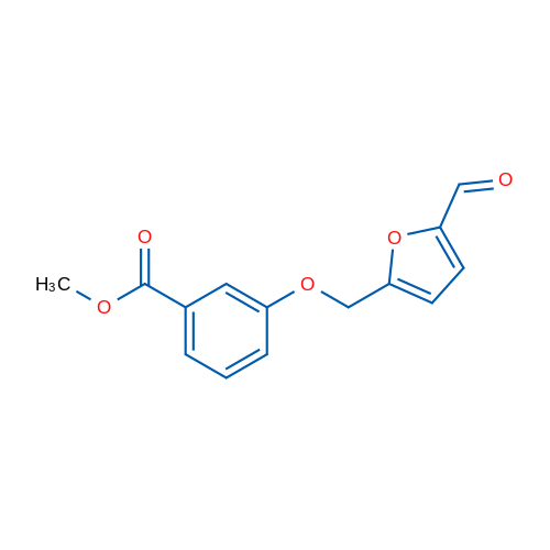 Methyl 3-((5-formylfuran-2-yl)methoxy)benzoate 1g