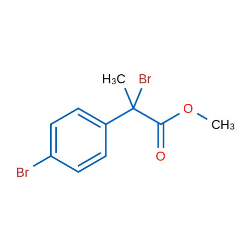 Methyl 2-bromo-2-(4-bromophenyl)propanoate 1g