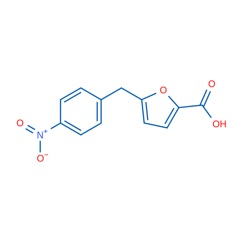 5-(4-Nitrobenzyl)furan-2-carboxylic acid 1g