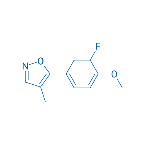 5-(3-Fluoro-4-methoxyphenyl)-4-methylisoxazole 1g