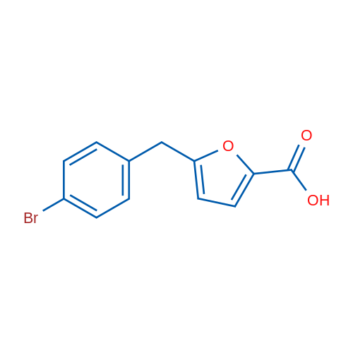 5-(4-Bromobenzyl)furan-2-carboxylic acid 1g