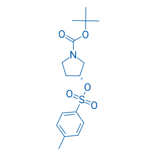 (R)-tert-Butyl 3-(tosyloxy)pyrrolidine-1-carboxylate 100mg