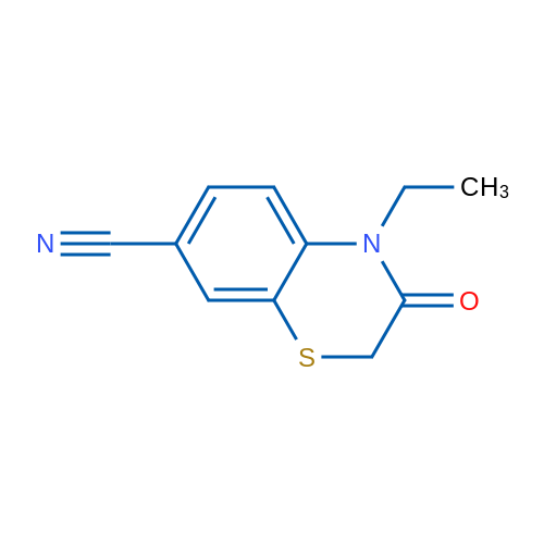 4-Ethyl-3-oxo-3,4-dihydro-2H-benzo[b][1,4]thiazine-7-carbonitrile 1g