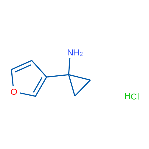 [1-(3-FUryl)cyclopropyl]amine hydrochloride 5g