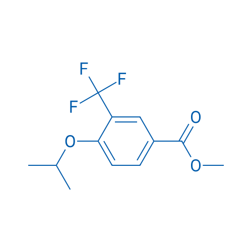 Methyl 4-isopropoxy-3-(trifluoromethyl)benzoate 10g