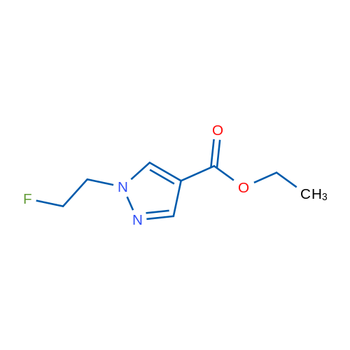 Ethyl 1-(2-fluoroethyl)-1H-pyrazole-4-carboxylate 1g