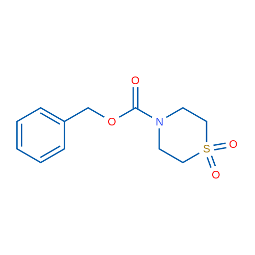 Benzyl thiomorpholine-4-carboxylate 1,1-dioxide 1g
