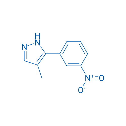 4-Methyl-5-(3-nitrophenyl)-1h-pyrazole 1g