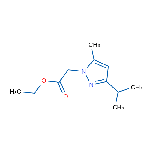 Ethyl 2-(3-isopropyl-5-methyl-1H-pyrazol-1-yl)acetate 1g
