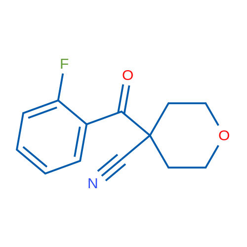 4-(2-Fluorobenzoyl)tetrahydro-2H-pyran-4-carbonitrile 1g