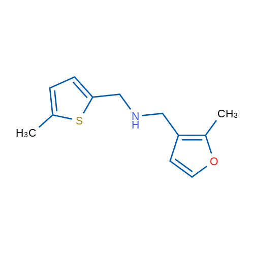 1-(2-Methylfuran-3-yl)-N-((5-methylthiophen-2-yl)methyl)methanamine 1g