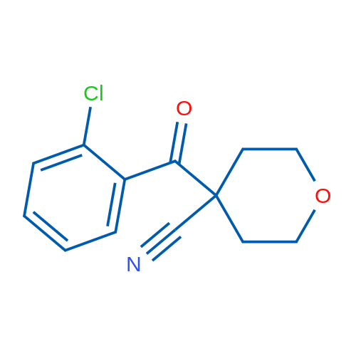 4-(2-Chlorobenzoyl)tetrahydro-2H-pyran-4-carbonitrile 1g