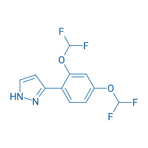 3-(2,4-Bis(difluoromethoxy)phenyl)-1H-pyrazole 1g