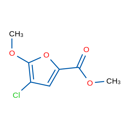 Methyl 4-chloro-5-methoxyfuran-2-carboxylate 1g