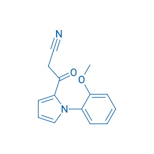 3-(1-(2-Methoxyphenyl)-1H-pyrrol-2-yl)-3-oxopropanenitrile 1g