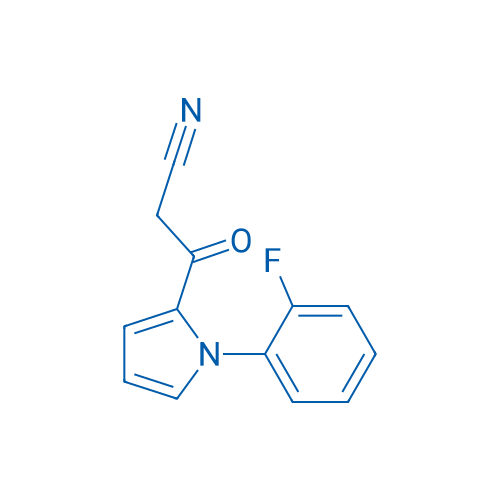 3-(1-(2-Fluorophenyl)-1H-pyrrol-2-yl)-3-oxopropanenitrile 1g