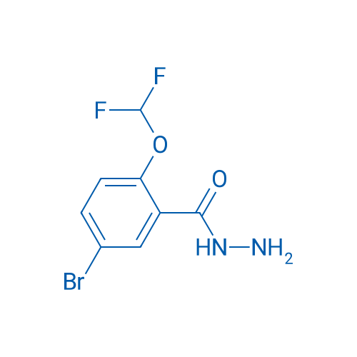 5-Bromo-2-(difluoromethoxy)benzohydrazide 1g