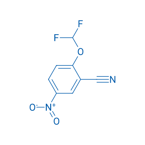 2-(Difluoromethoxy)-5-nitrobenzonitrile 1g