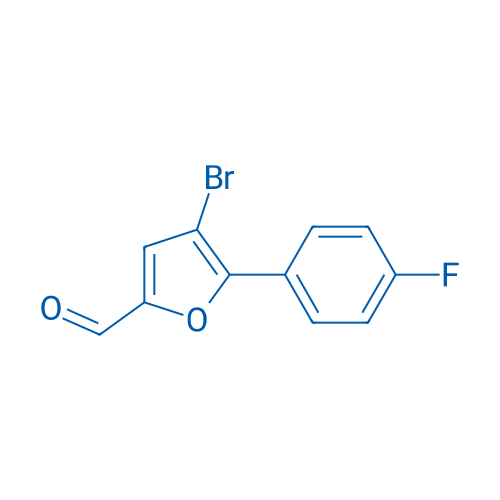 4-Bromo-5-(4-fluorophenyl)furan-2-carbaldehyde 1g