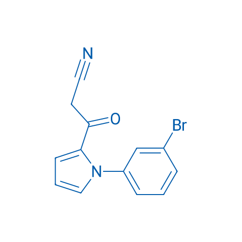 3-(1-(3-Bromophenyl)-1H-pyrrol-2-yl)-3-oxopropanenitrile 1g