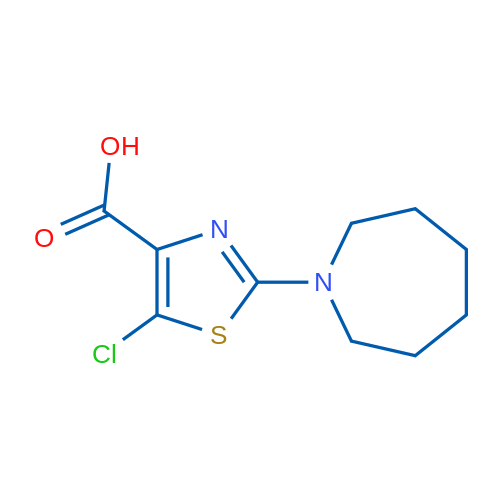 2-(Azepan-1-yl)-5-chlorothiazole-4-carboxylic acid 1g