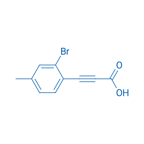 3-(2-Bromo-4-methylphenyl)propiolic acid 1g