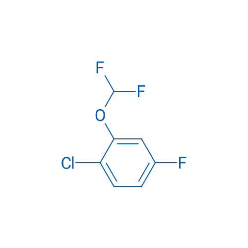 1-Chloro-2-difluoromethoxy-4-fluorobenzene 250mg