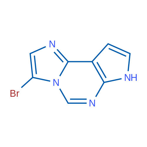 3-Bromo-7H-imidazo[1,2-c]pyrrolo[3,2-e]pyrimidine 100mg