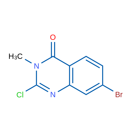 7-Bromo-2-chloro-3-methylquinazolin-4(3H)-one 1g
