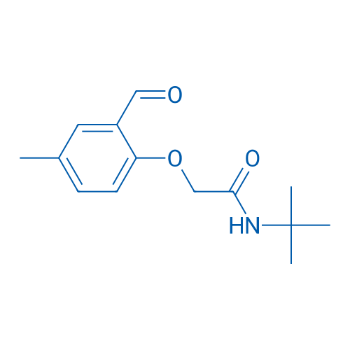 N-(tert-Butyl)-2-(2-formyl-4-methylphenoxy)acetamide 1g