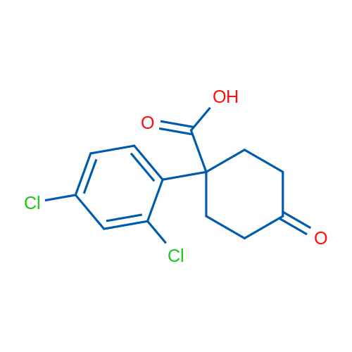 1-(2,4-Dichlorophenyl)-4-oxocyclohexanecarboxylic Acid 250mg