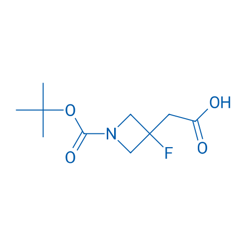 2-(1-(tert-Butoxycarbonyl)-3-fluoroazetidin-3-yl)acetic acid 250mg