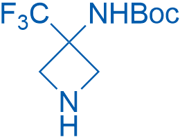 3-(Boc-amino)-3-(trifluoromethyl)azetidine 100mg