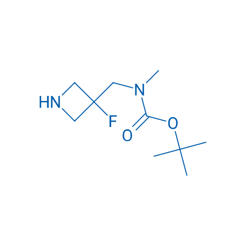 (3-Fluoro-azetidin-3-ylmethyl)-methyl-carbamic acid tert-butyl ester 250mg
